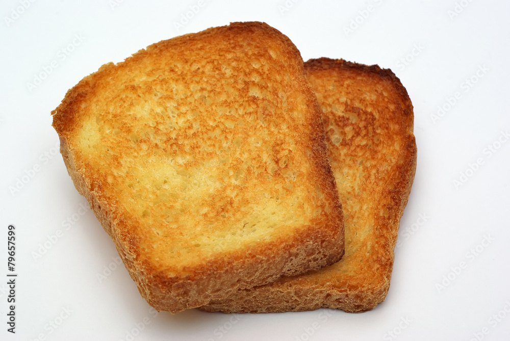isolated bread croutons isolated bread croutons