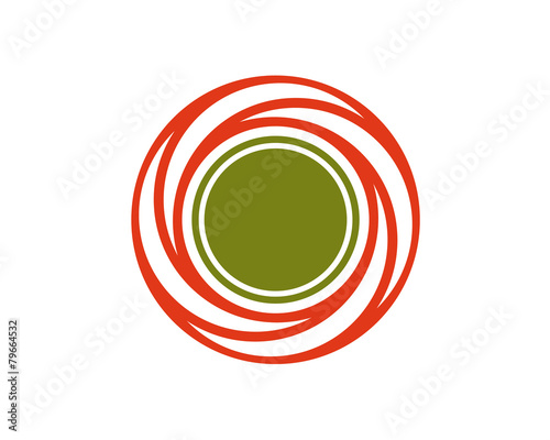 abstract swirl rotate