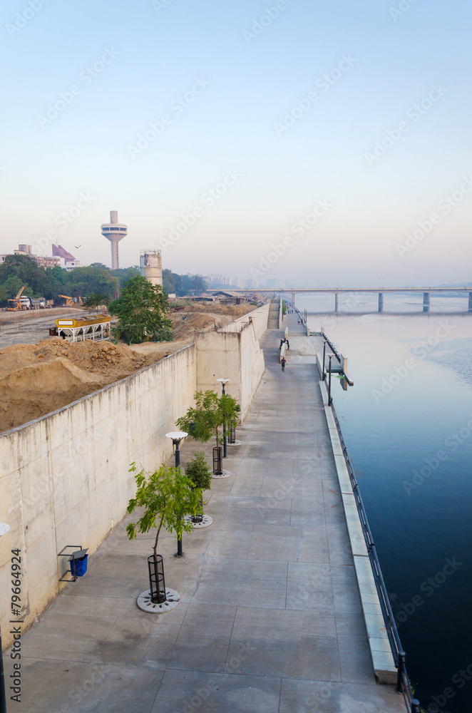 Sabarmati Riverfront in Ahmedabad