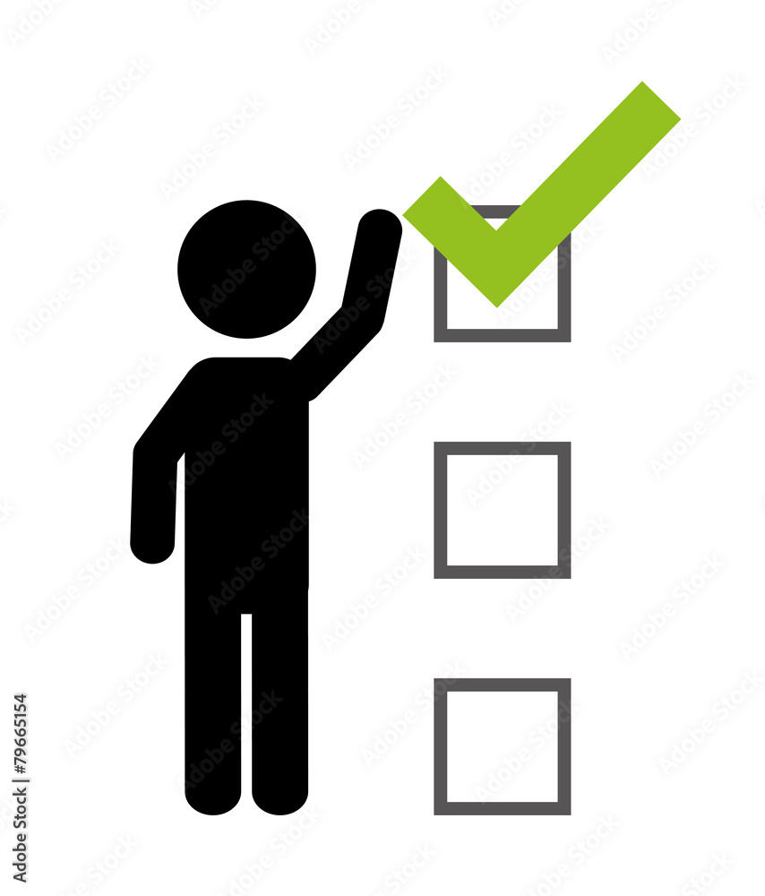 Survey design, vector illustration. Survey design, vector illustration.