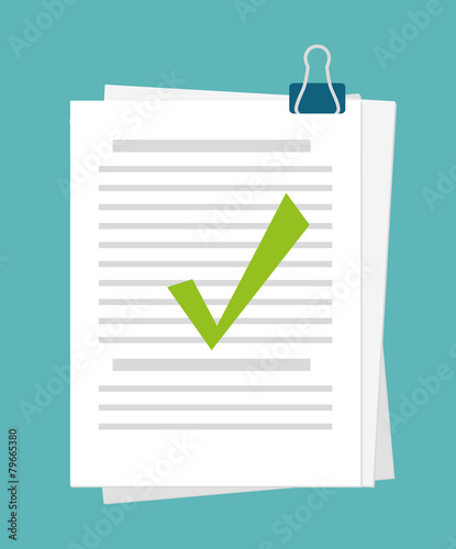 Survey design, vector illlustration.