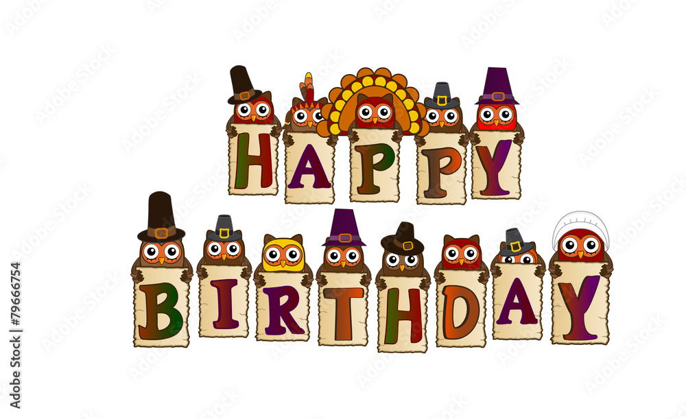 happy birthday in the fall season happy birthday in the fall season