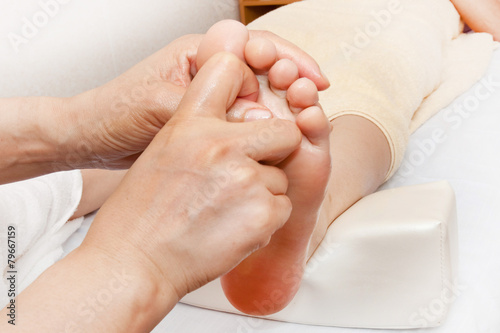 足裏マッサージ　 Sole massage Asia photo