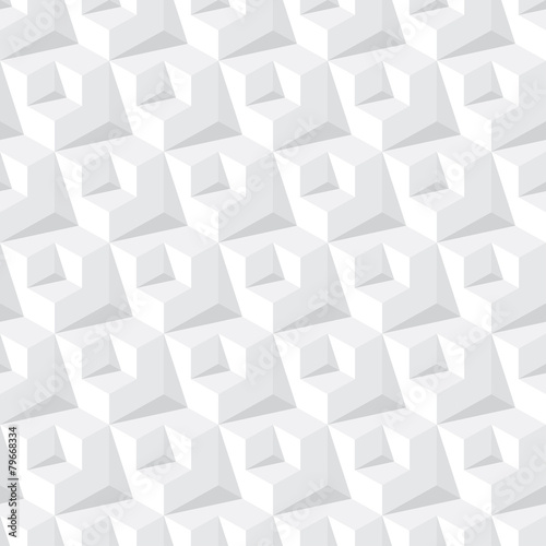 abstract grey cube pattern