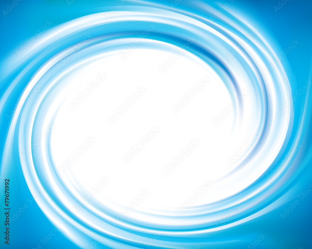Vector blue swirling backdrop with space for text Vector blue swirling backdrop with space for text