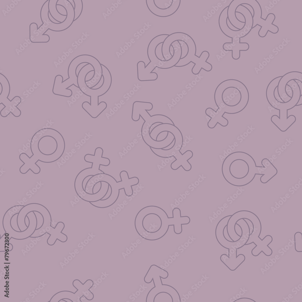 seamless abstract background with gender symbols seamless abstract background with gender symbols