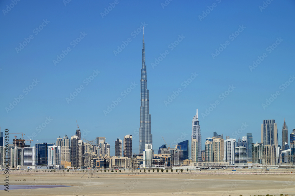 Skyline of Dubai