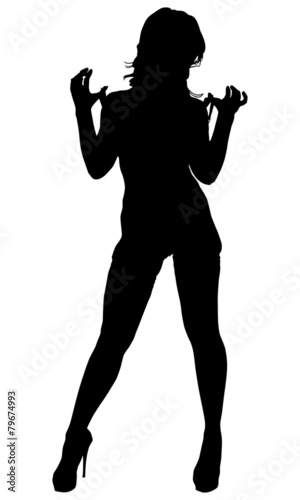 Sexy Woman Silhouette