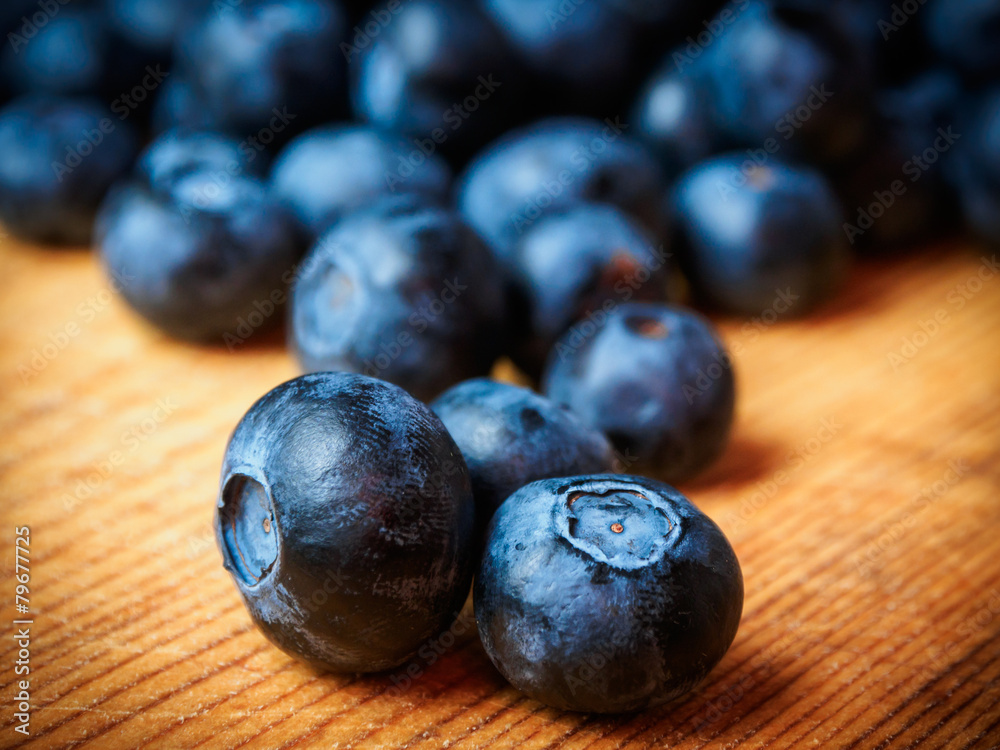 Blueberries Closeup