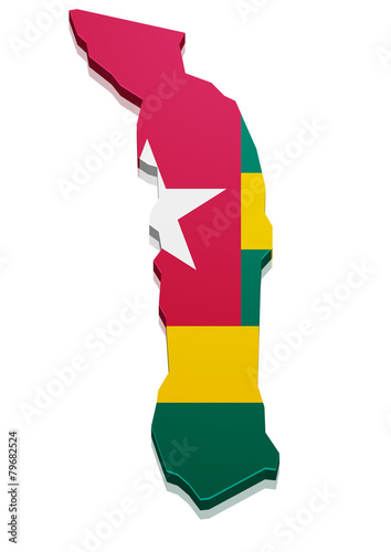Map Togo