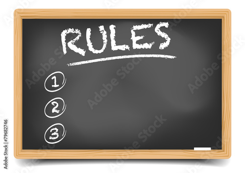 Blackboard List Rules