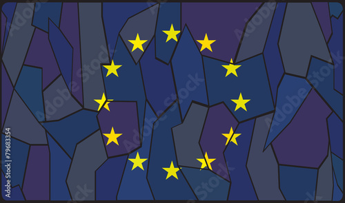 EU Stained Glass Window