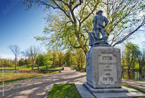 Valokuva Minuteman statue, Concord, MA. USA