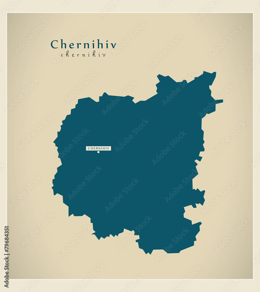 Modern Map - Chernihiv UA