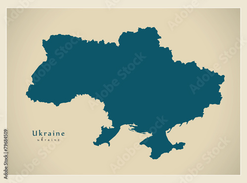 Modern Map - Ukraine UA