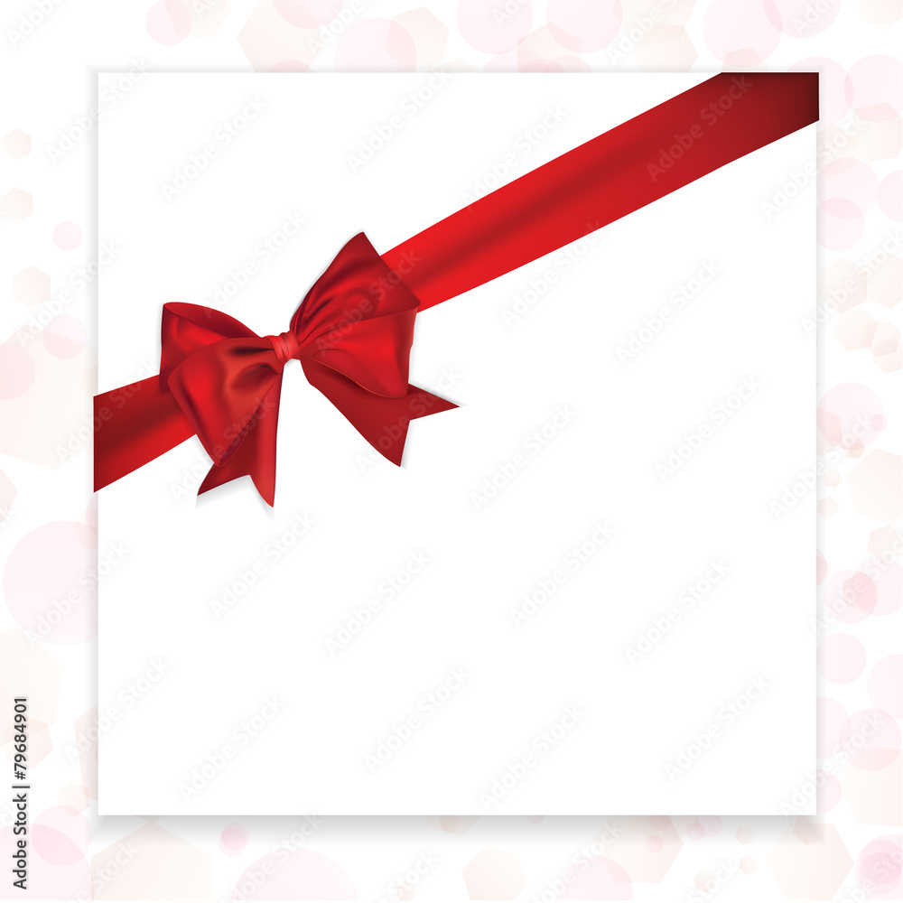 Shiny red satin ribbon Shiny red satin ribbon