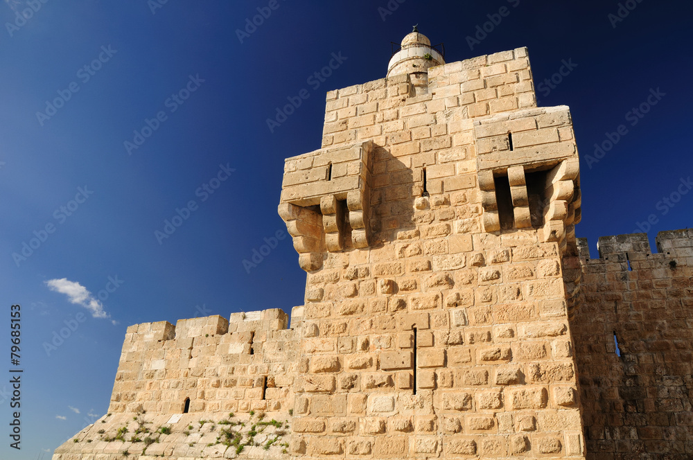 Jerusalem old city. KIng David citadel.