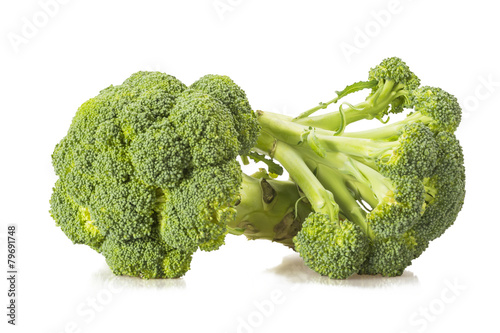 Two broccoli