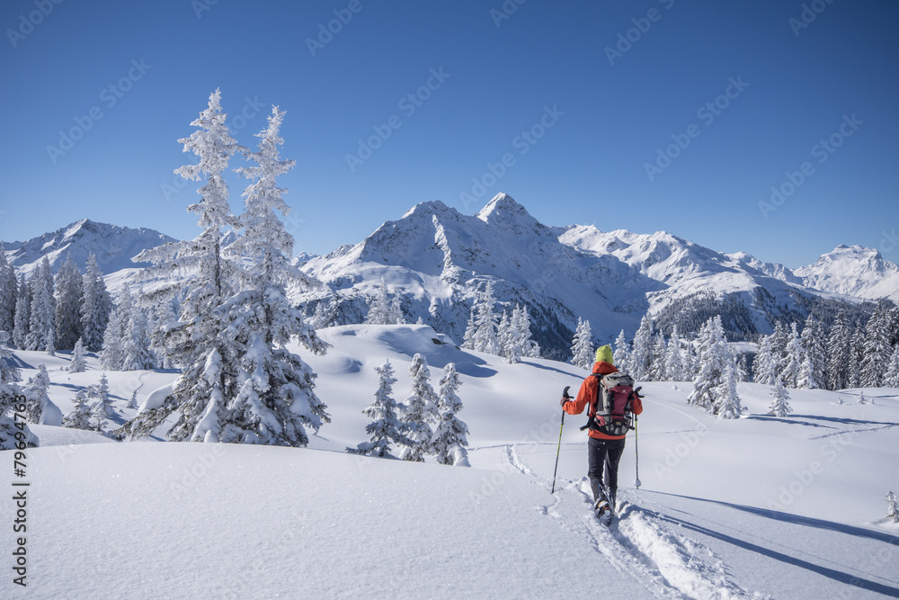Winterurlaub in den Bergen Winterurlaub in den Bergen