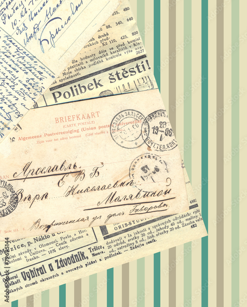 Naklejka premium Vintage background