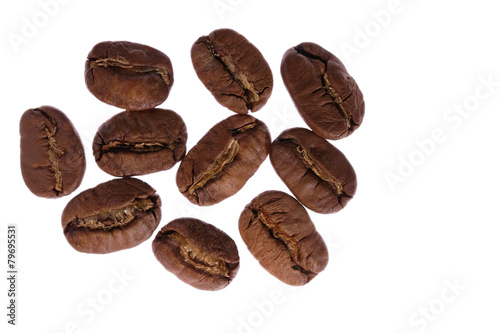 10 Kaffeebohnen