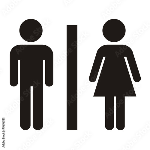 Toilettenzeichen
