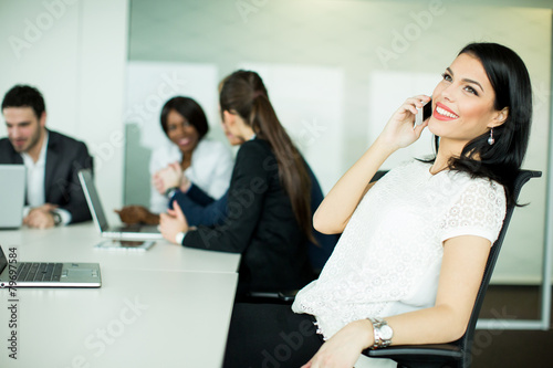 Young people in the office