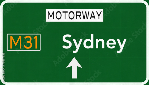 Photography Sydney Australia Highway Road Sign