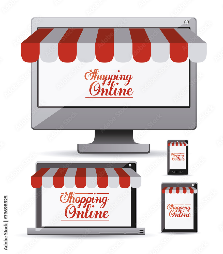 Shopping online design