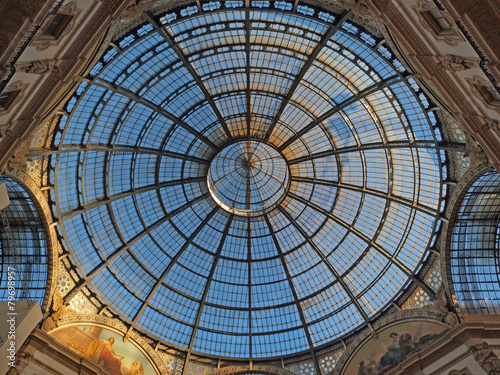 Vittorio Emanuele II Gallery in Milan  Italy.