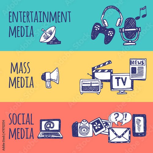 Media Banner Set