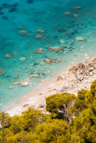 Lefkada island beach