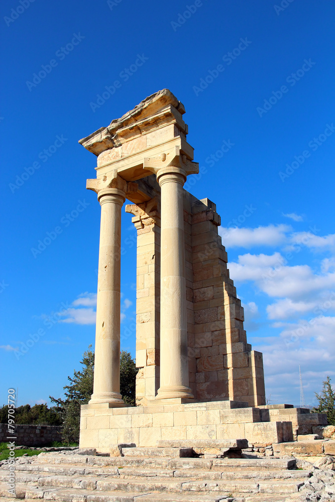Temple of Apollo near Limassol, Cyprus