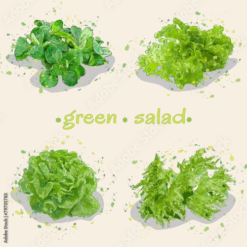 green salad