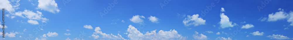 Blue sky and clouds