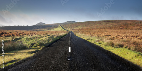 Obraz na płótnie Dartmoor Road