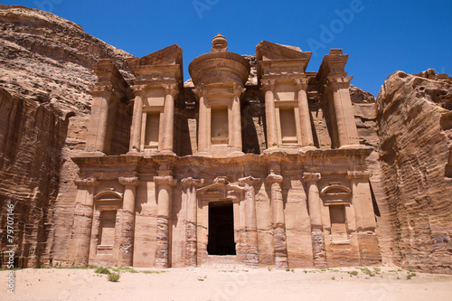 temple in Petra, Jordan