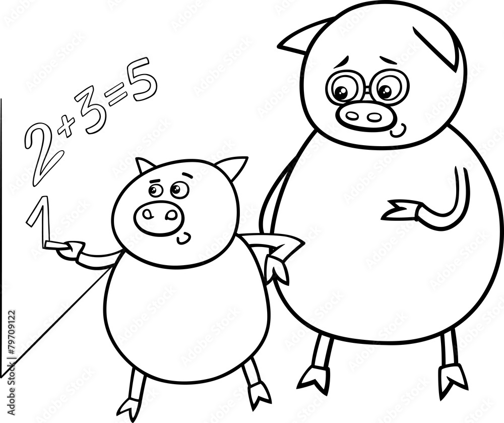 piglet at match coloring page piglet at match coloring page