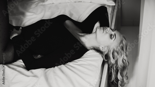 girl in bed