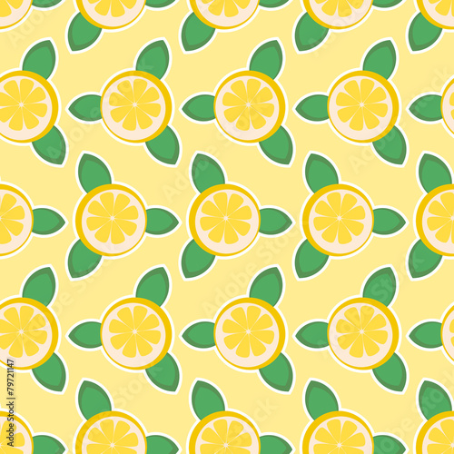 seamless background with limon