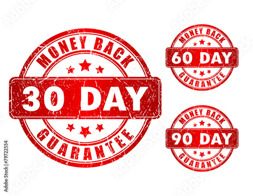 Money back stamp