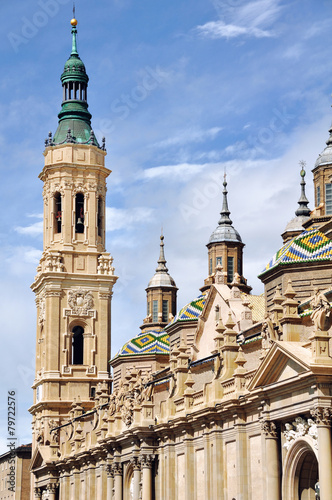 Cathedral The Pilar in Zaragoza, Spain © Madrugada Verde