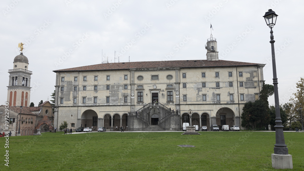 Fototapeta premium Complesso del castello di Udine