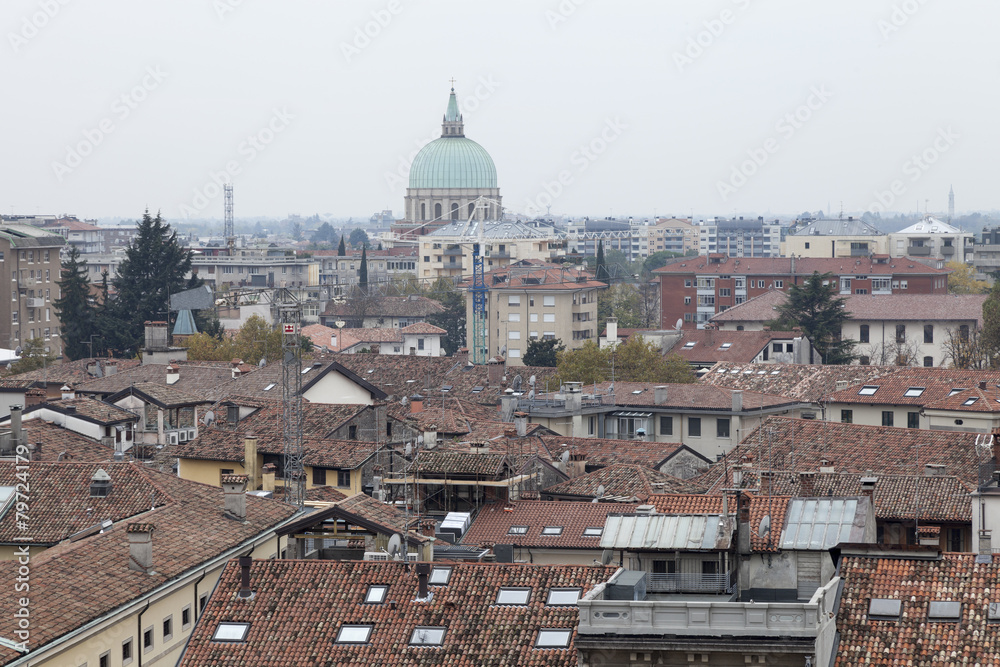 Udine vista dall'alto