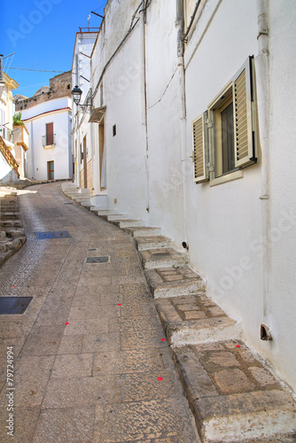 Alleyway. Laterza. Puglia. Italy.