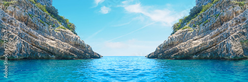 Wall Mural cliffs in the sea