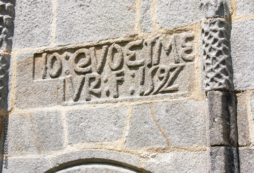 Date construction chapelle st Vendal, 1592,Douarnenez, Finistère