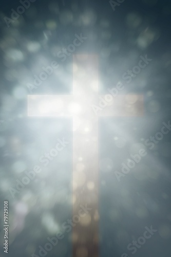 Composite image of cross