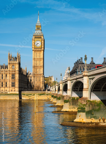 Westminster bridge in London #79730774