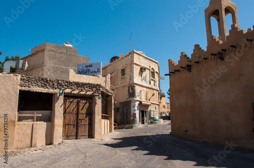 Quiet streets of Tarout Island, Saudi Arabia